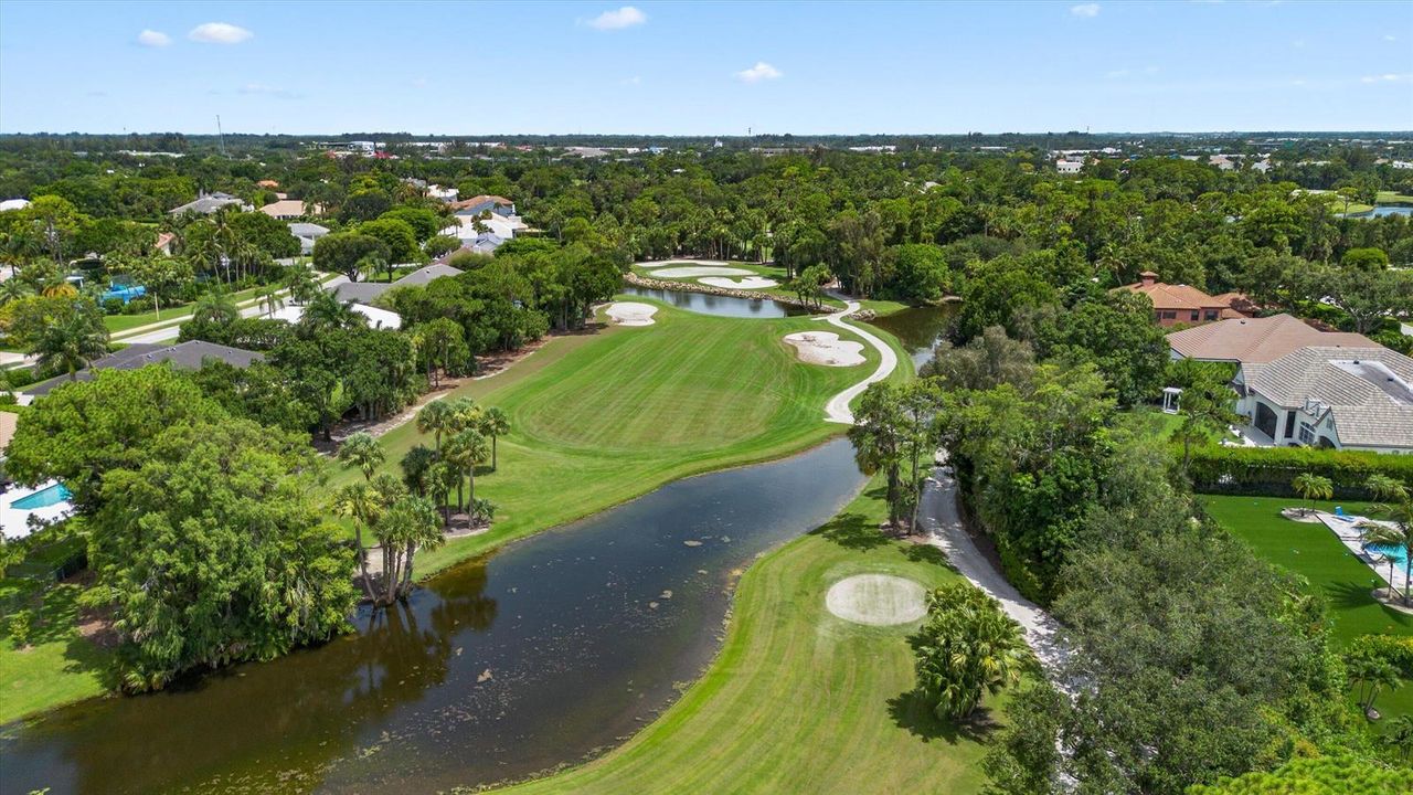 Aerial view-Mayacoo Golf Course