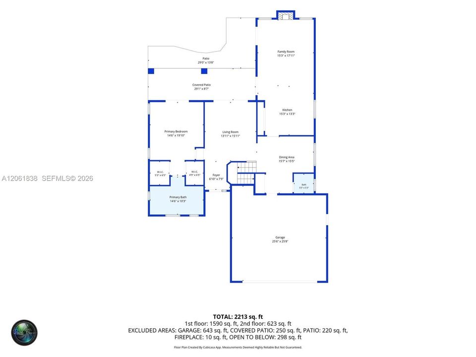 En Venta: $790,000 (4 camas, 2 baños, 2160 Pies cuadrados)