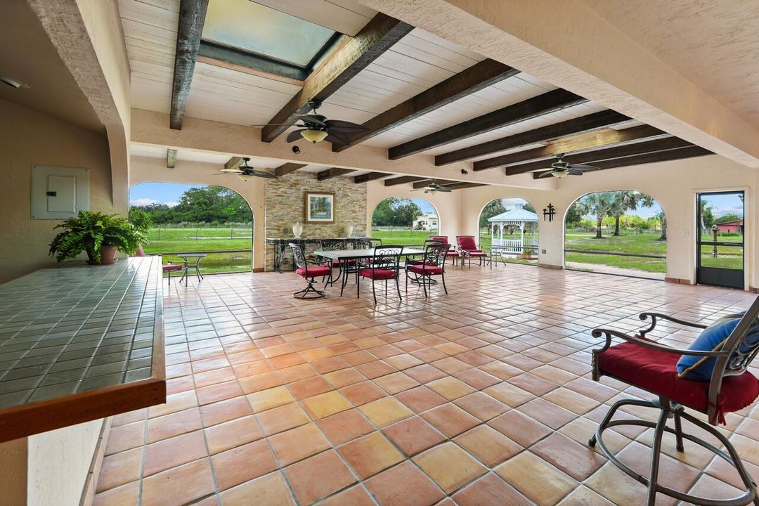 enclosed patio