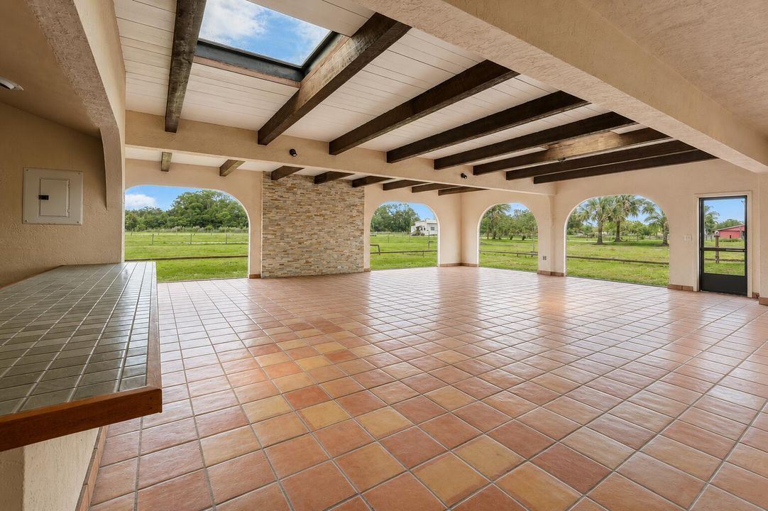 enclosed patio