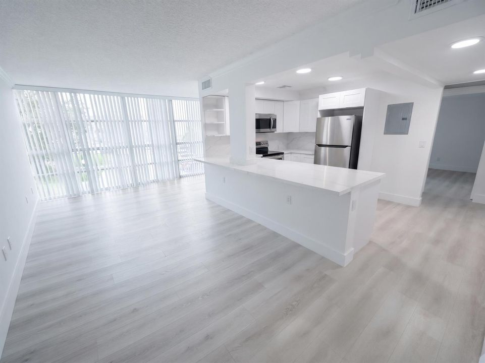 Living room area - virtual staging