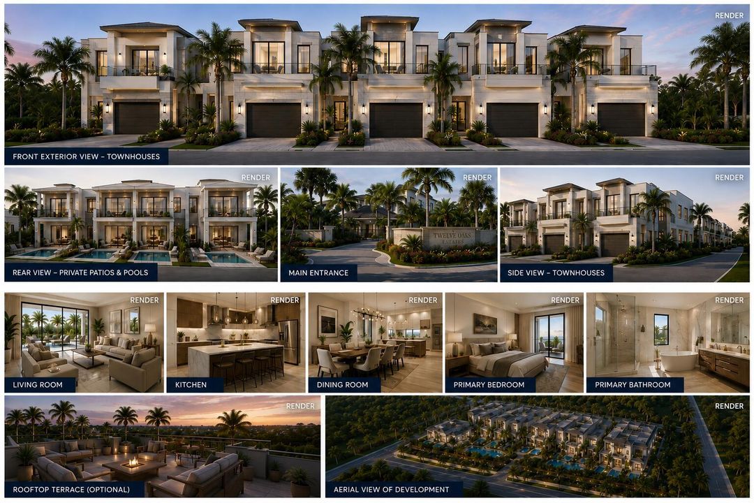 CONCEPTUAL RENDER TOWNHOUSES