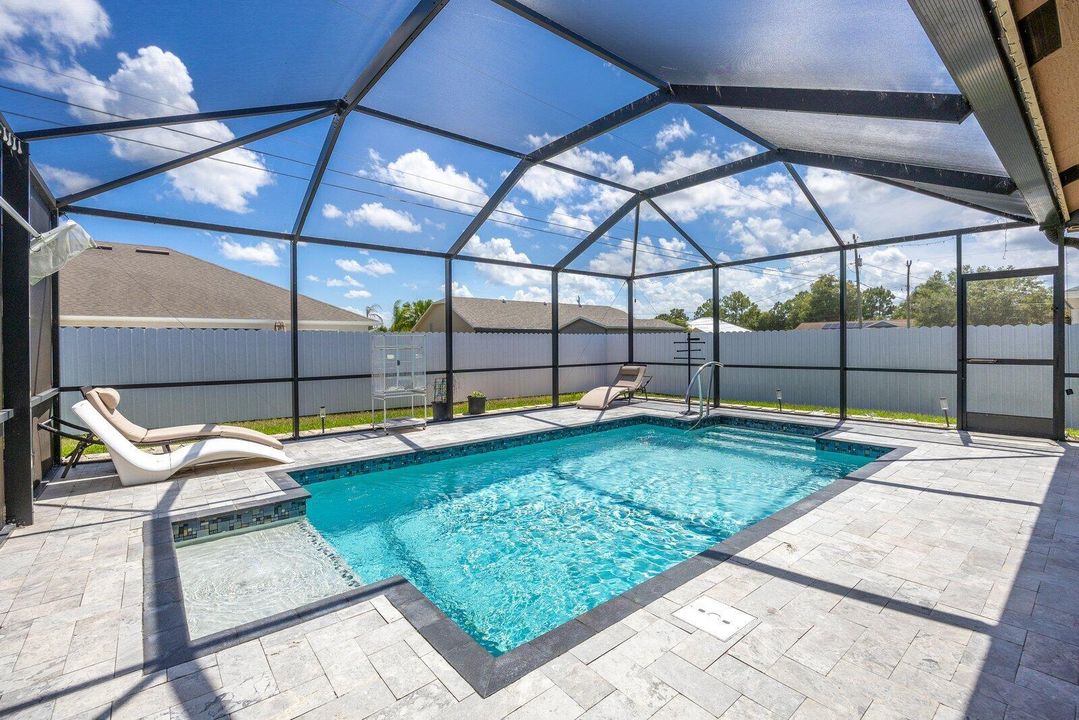 Private Screen-Enclosed Pool