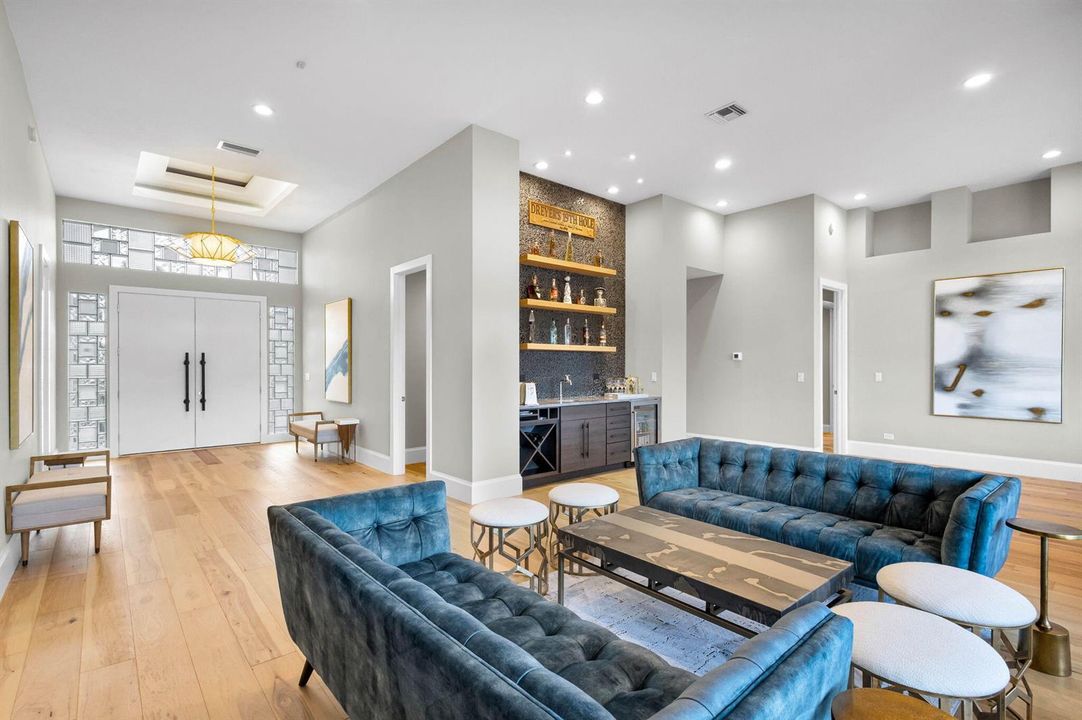 INTO LIVING AREA
