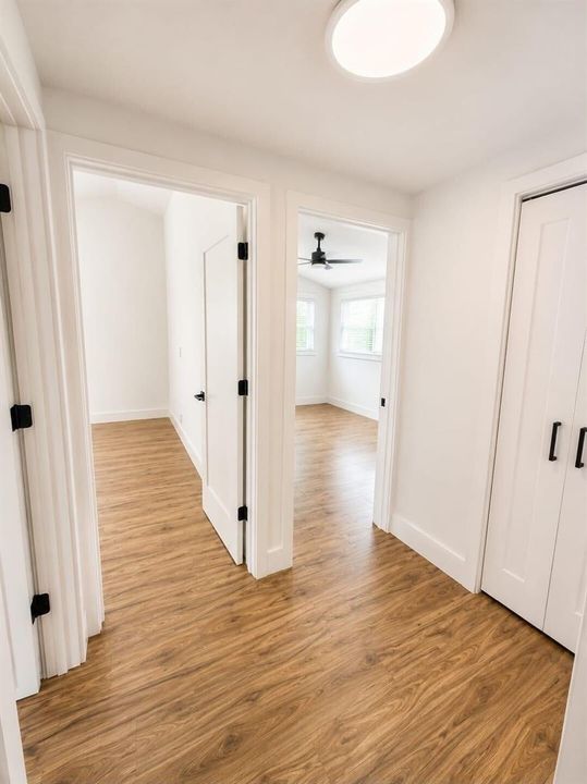 upstairs