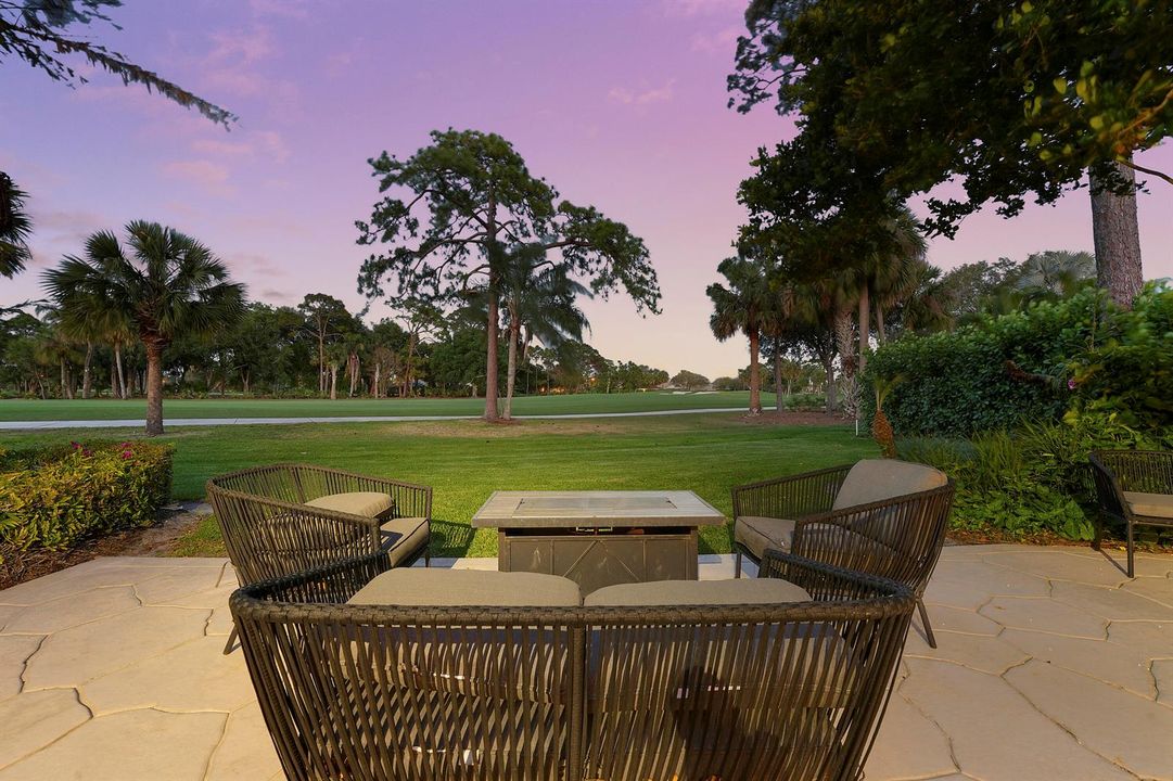 Backyard at Twilight