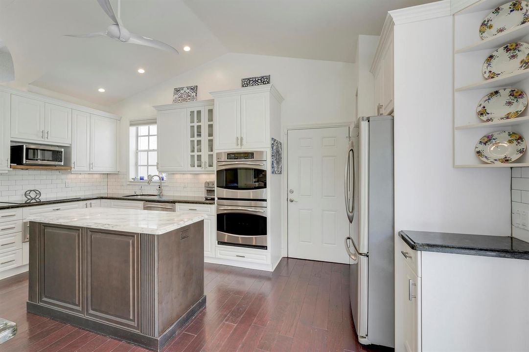 Kitchen w/ Double Wall Oven