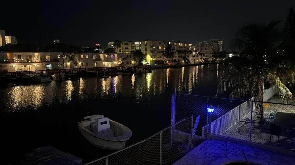 Evening Balcony view