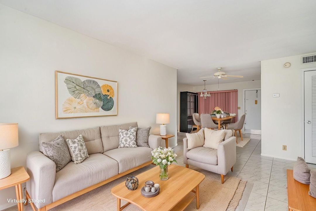 Living Room - Virtually Staged