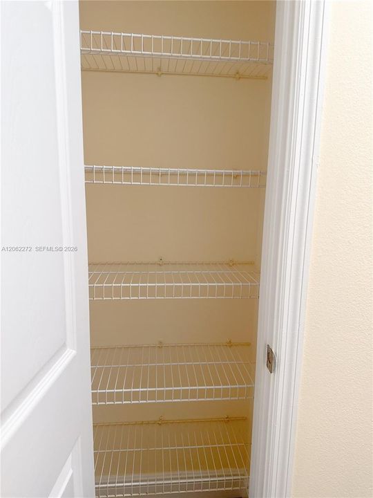 Linen closet