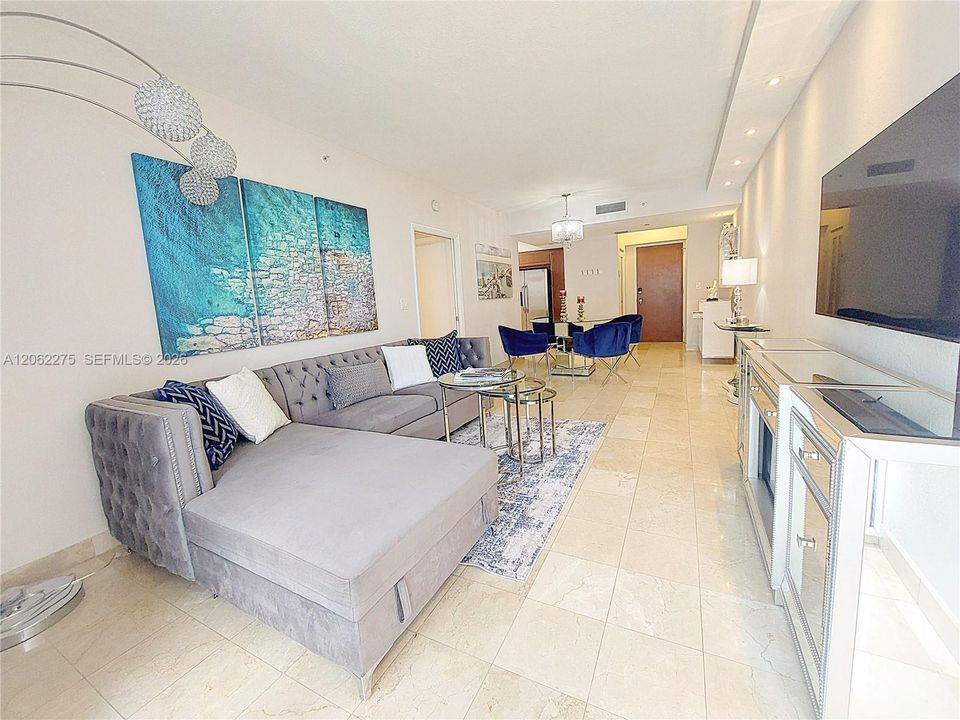 Sectional with storage