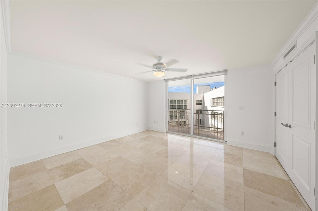 Third Bedroom with Private Balcony