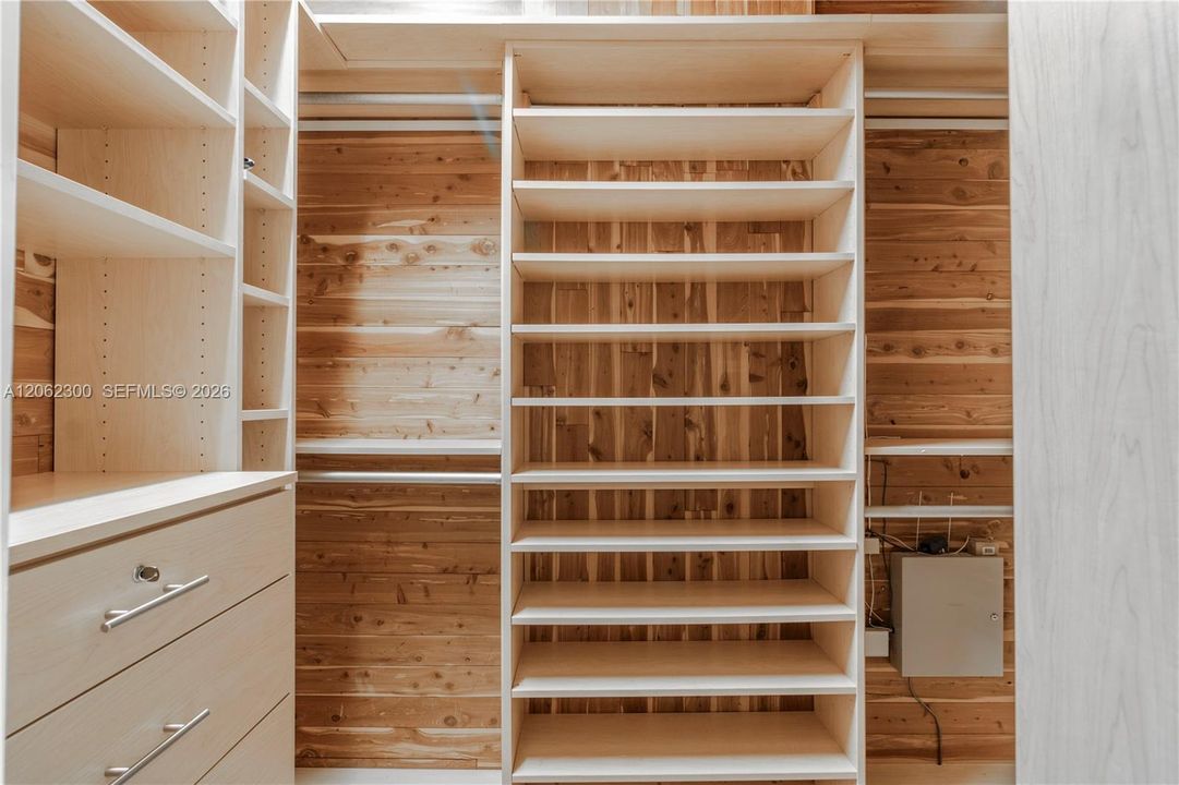 Master closet