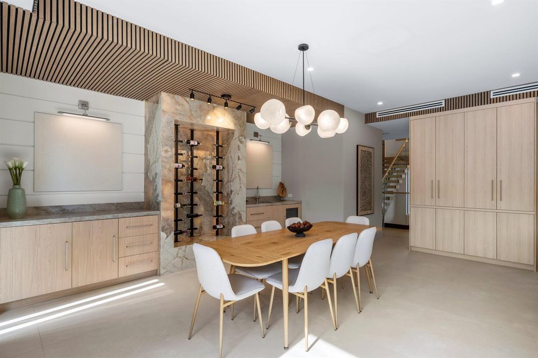 Wine Rack & Wet Bar