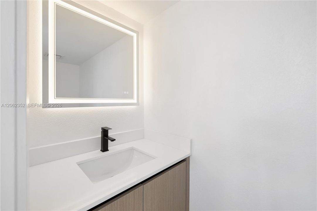 Downstairs half bath