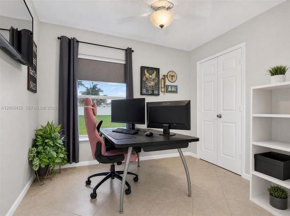 Third Bedroom currently used as office
