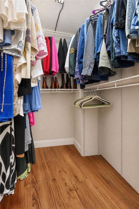 Primary Walk-In Closet