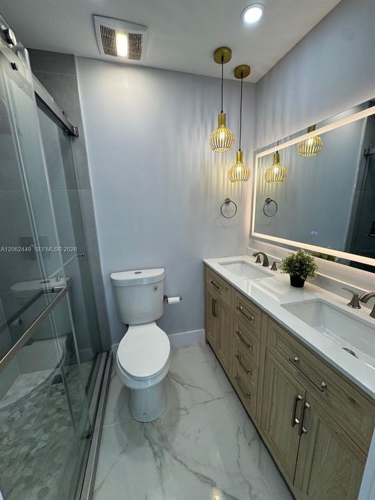 Master bathroom