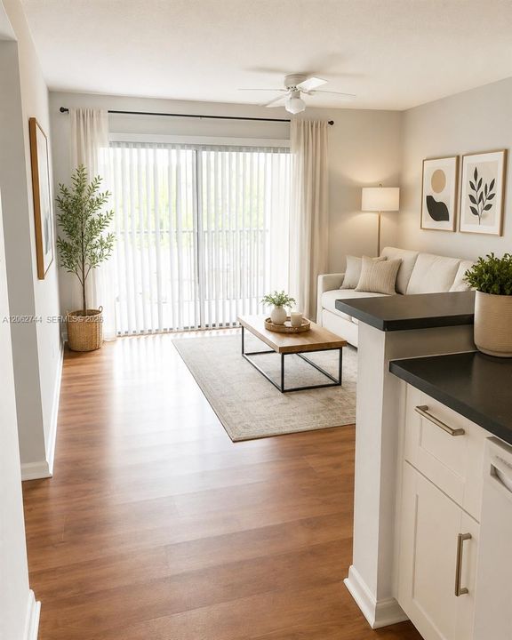 В аренду: $2,300 (2 спален, 2 ванн, 1060 Квадратных фут)