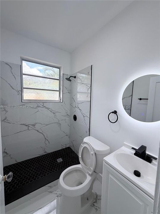 Stone showers and LED lighting throughout! Brand new - never lived in!