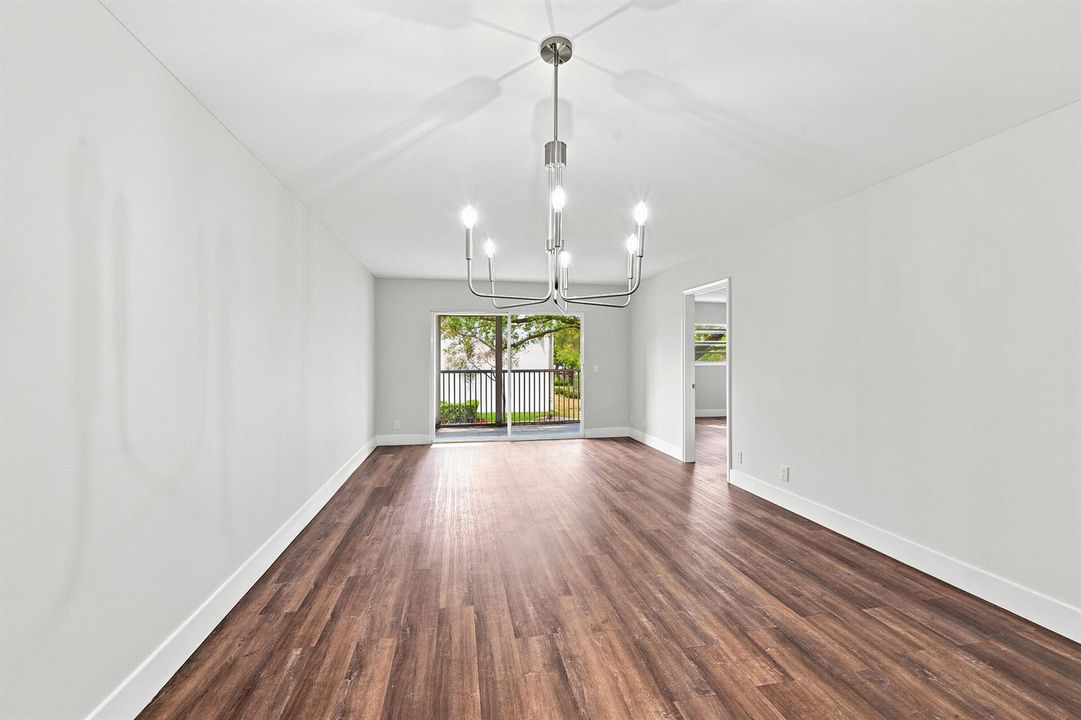 Dining & Living Room, Screened Balcony