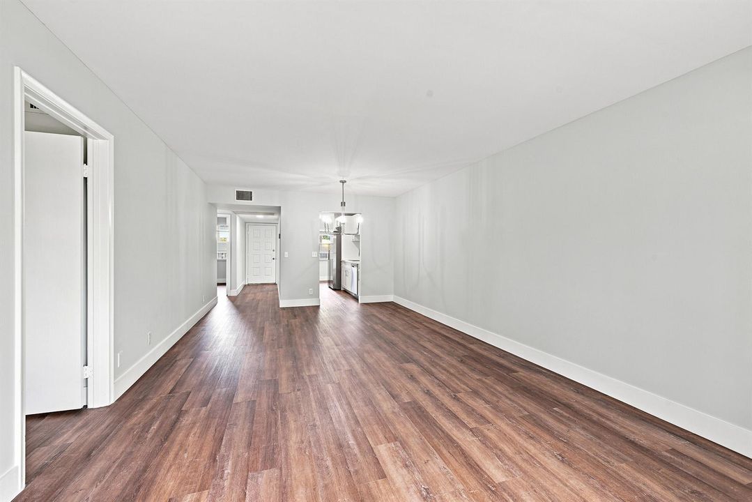 Living & Dining Rooms, Kitchen, Hallway
