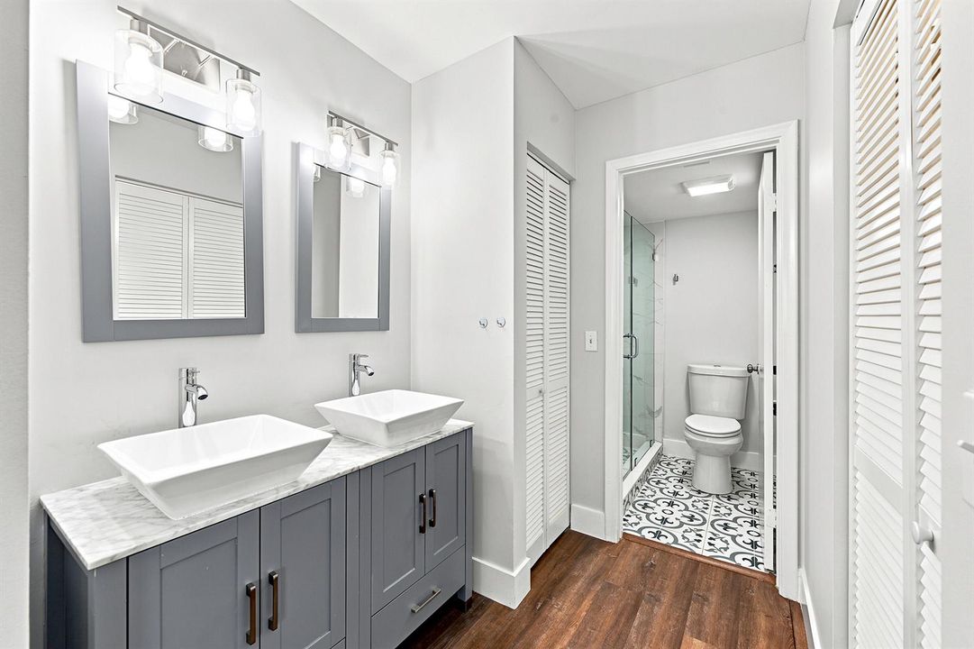 Primary Bathroom, w/Dual Sinks, Shower