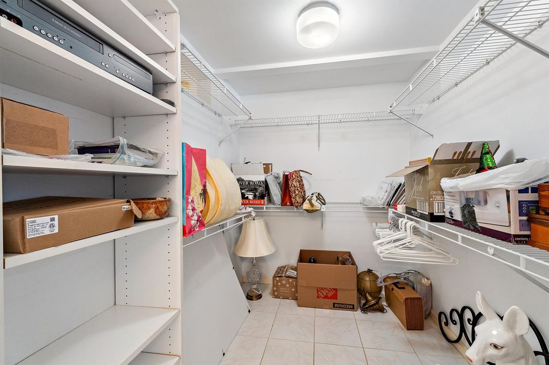 Primary Closet