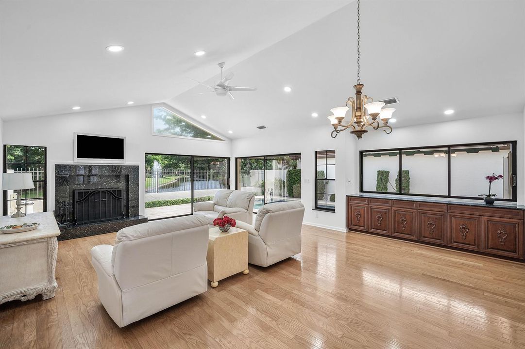 FORMAL LIVING ROOM WITH BAR