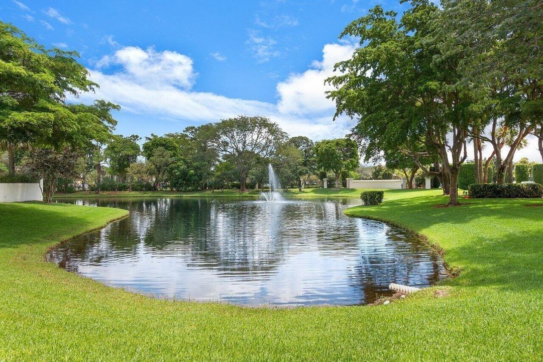 LUSHLY LANDSCAPED GROUNDS