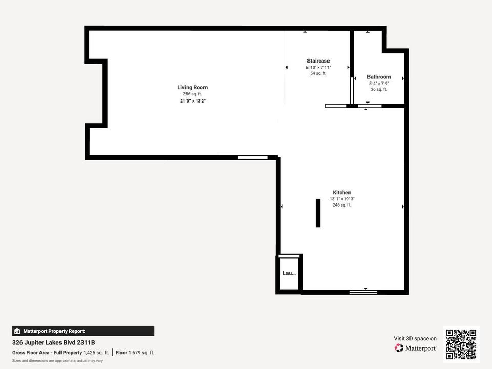 floor plan 326 Jupiter Lakes Blvd 2311B