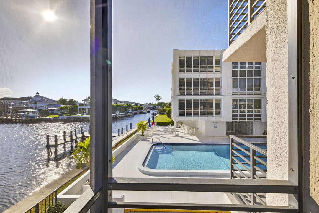pool view from balcomy