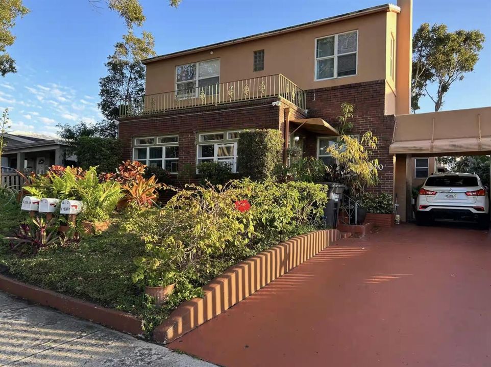 front of home