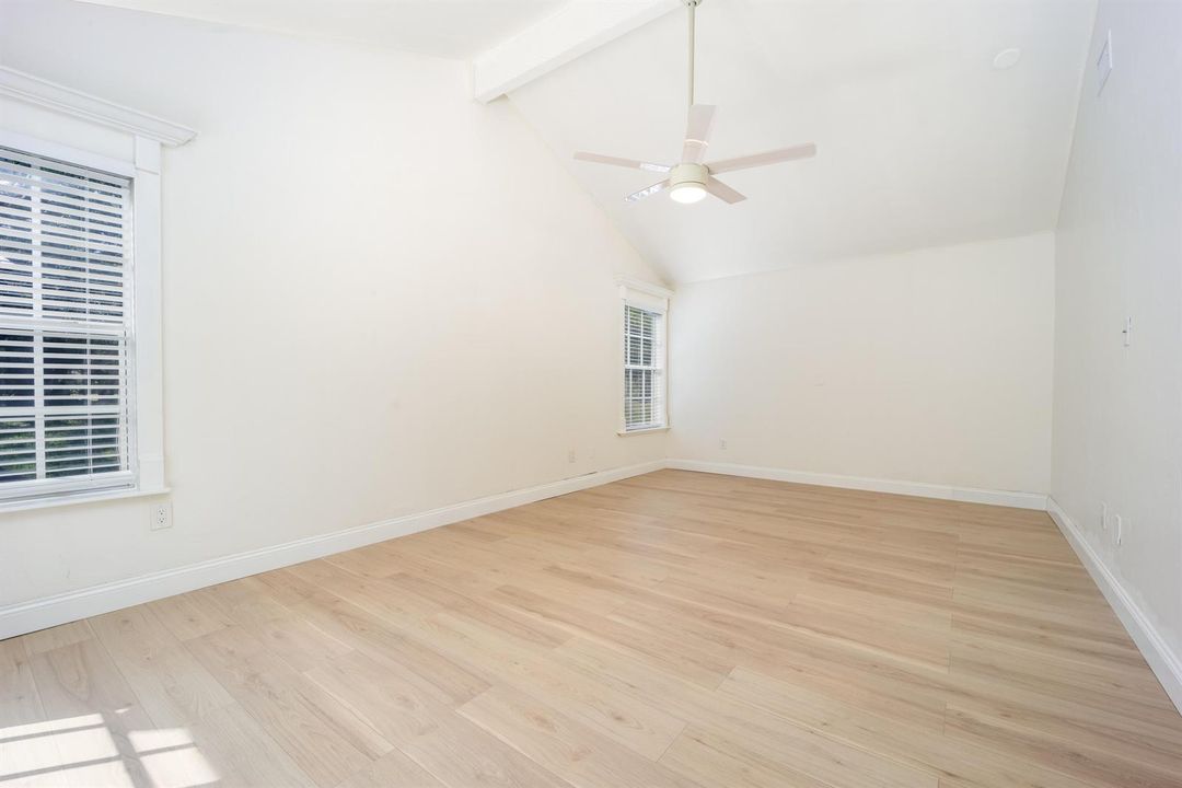 primary closet hallwaybedroom