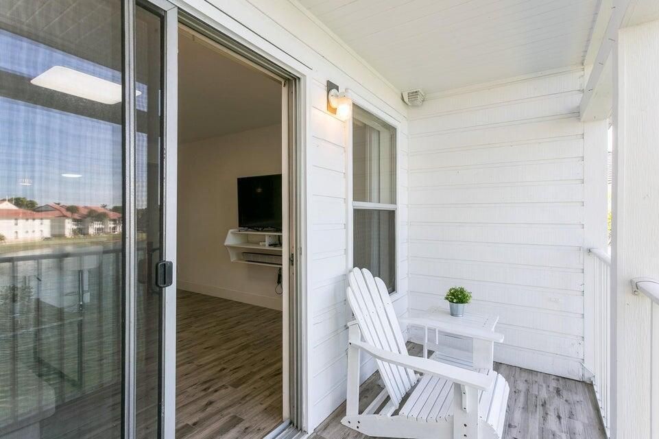 Balcony & Living Area
