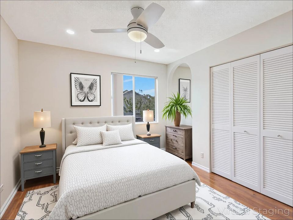 Guest Bedroom Staged
