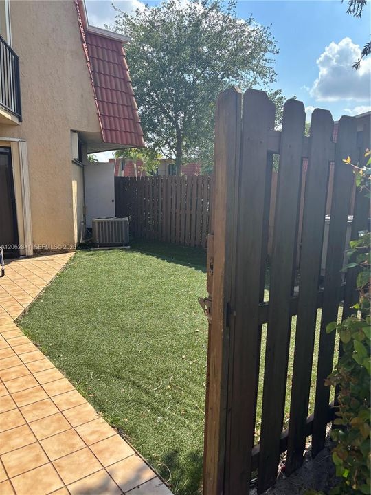 Front yard