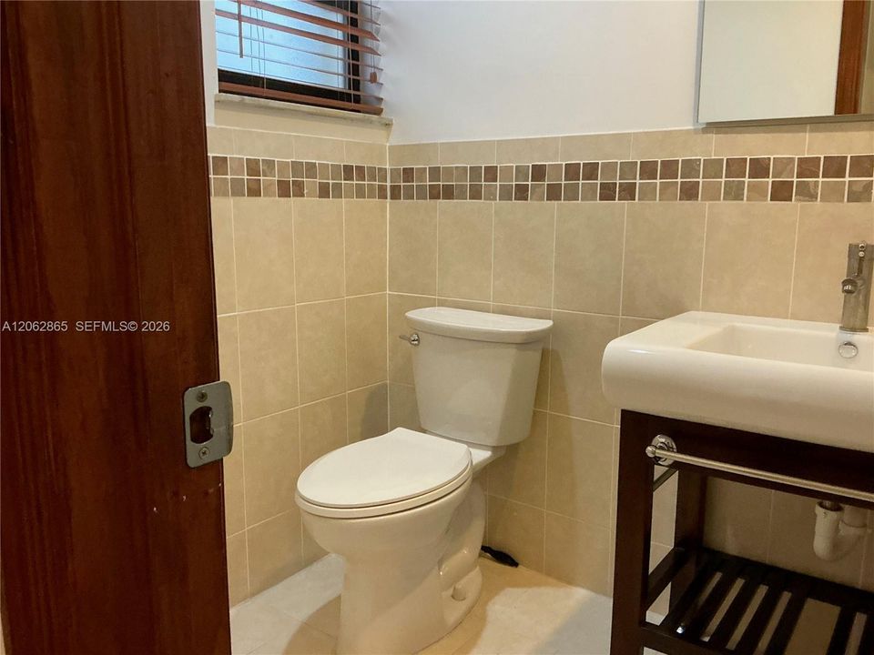1/2 Bath 1st Floor