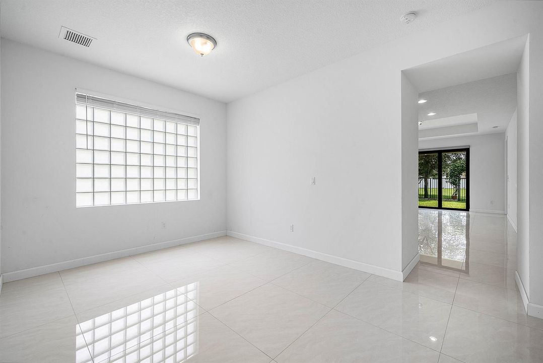 formal dining area