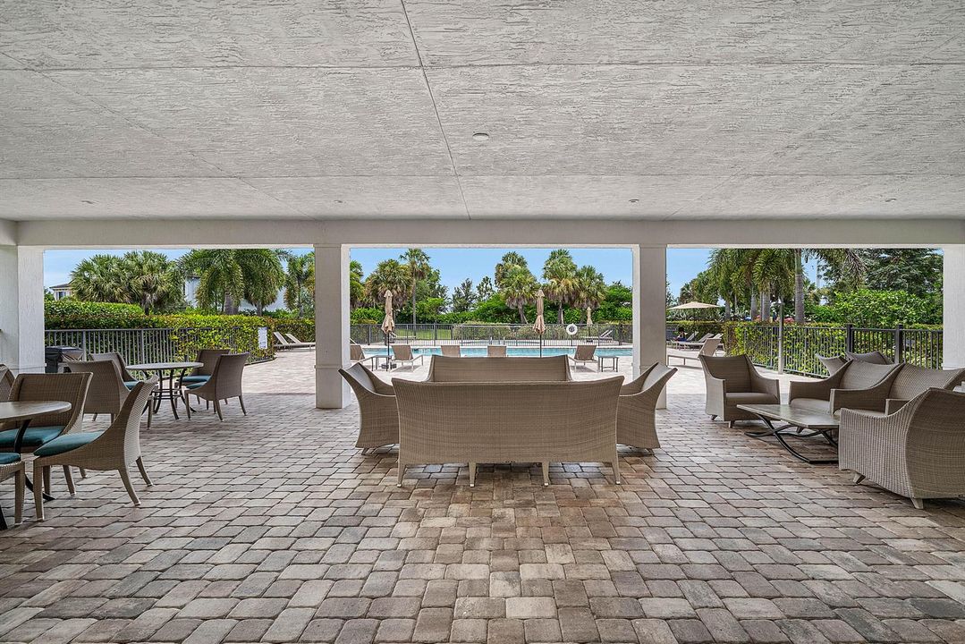 Community Pool patio