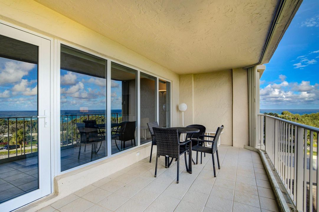 Large Covered Balcony