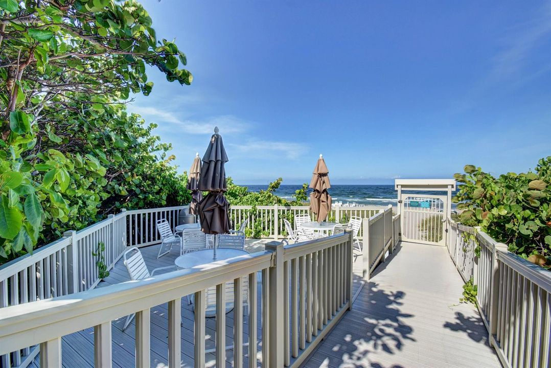 Private Beach Entrance