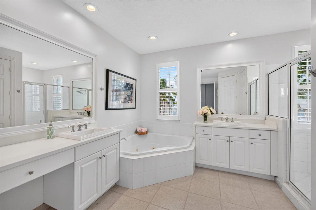 Primary Bath with Whirlpool Tub
