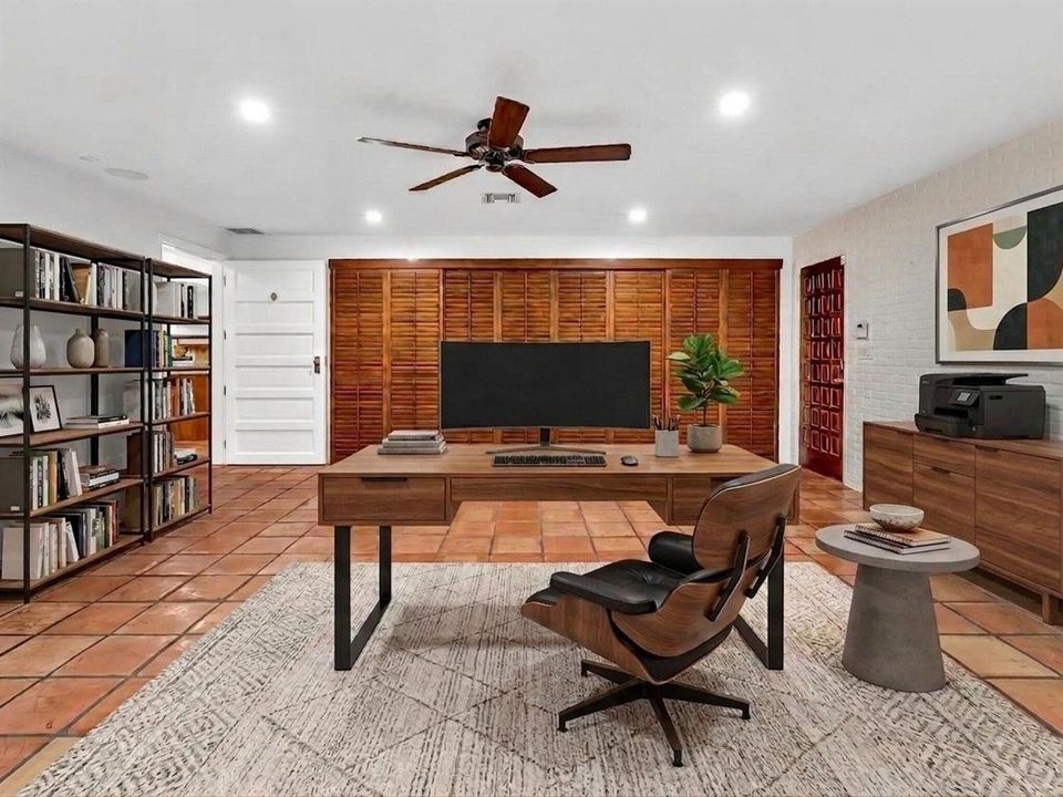Office Option - Virtually Staged