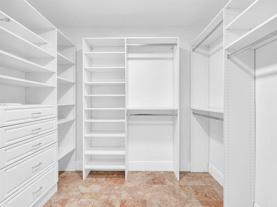 Primary Walk-In Closet
