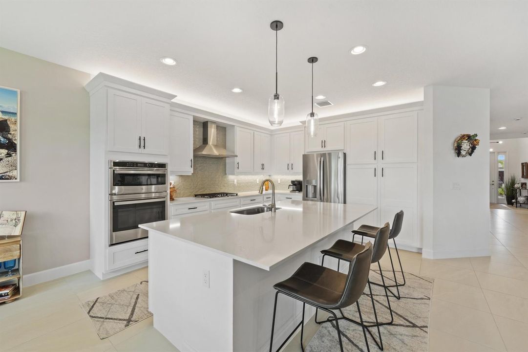 Gourmet Open Concept Kitchen