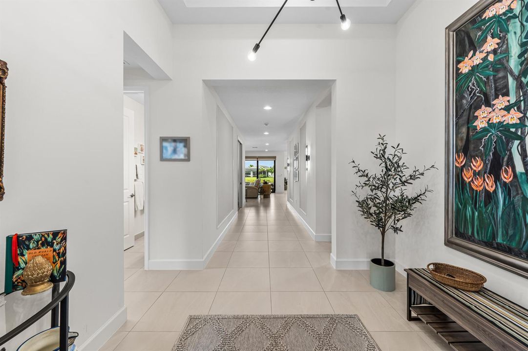 Welcoming foyer