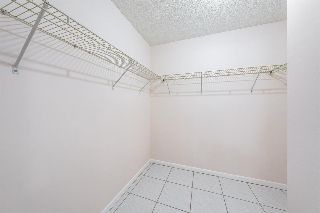 Primary Walk In Closet