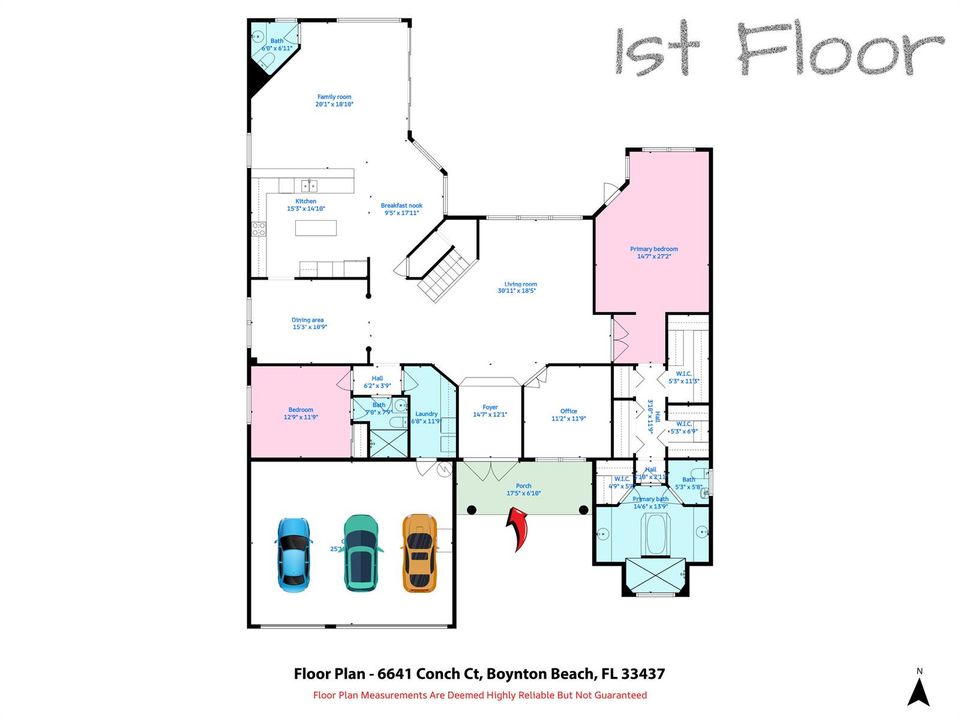 Floor Plan - 1st Floor