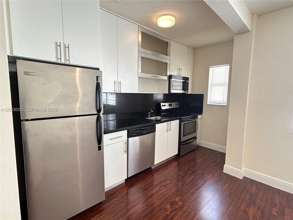 KITCHEN/LIVING/DINNING ROOM